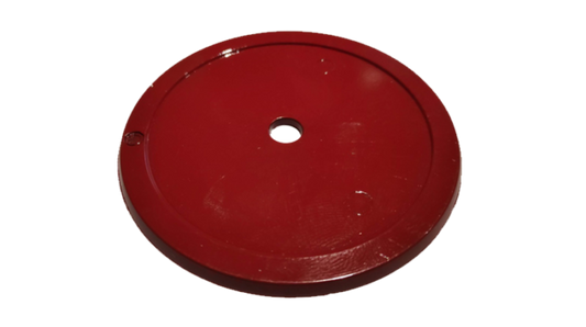dob Wandplaat Rood Ral 3011